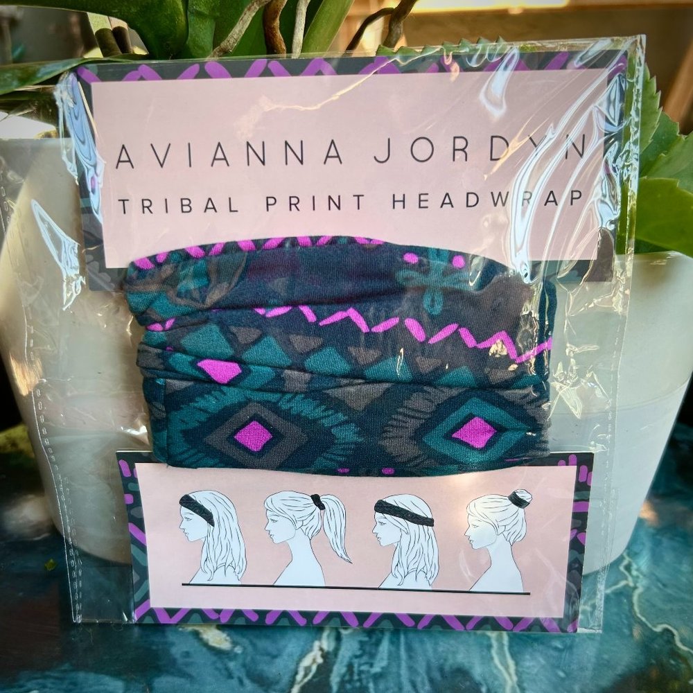 Boho Tribal Print Headband